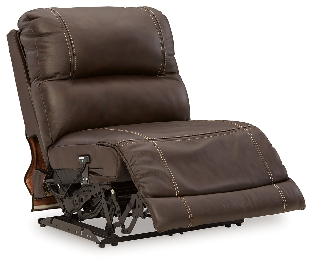 Dunleith Chocolate 9-Piece Power Reclining Sectional