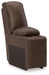 Dunleith Chocolate 9-Piece Power Reclining Sectional