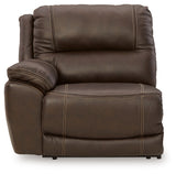 Dunleith Chocolate 9-Piece Power Reclining Sectional
