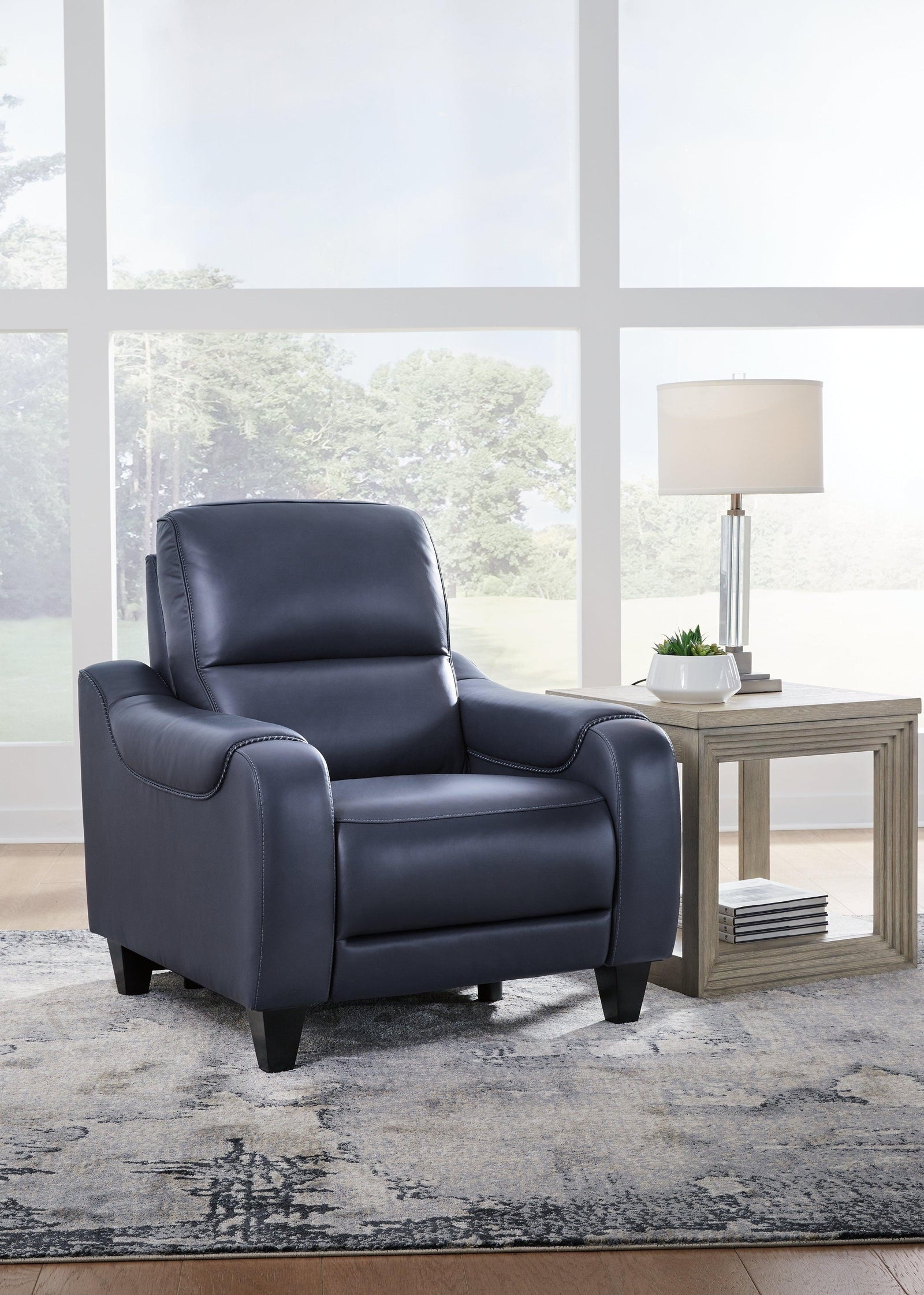 Mercomatic Ocean Leather Power Recliner