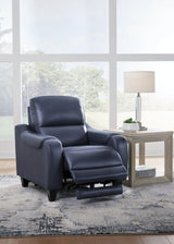 Mercomatic Ocean Leather Power Recliner