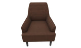 Dorian Brown Armchair - Ella Furniture