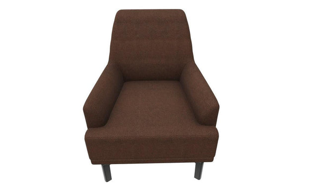 Dorian Brown Armchair - Ella Furniture