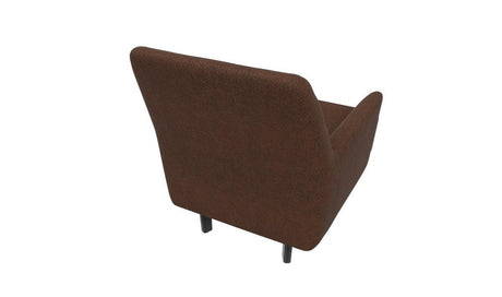 Dorian Brown Armchair - Ella Furniture
