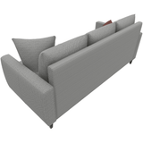 Smart Bolzoni Dark Gray 3-Seater Sofa Bed With Storage - Ella Furniture