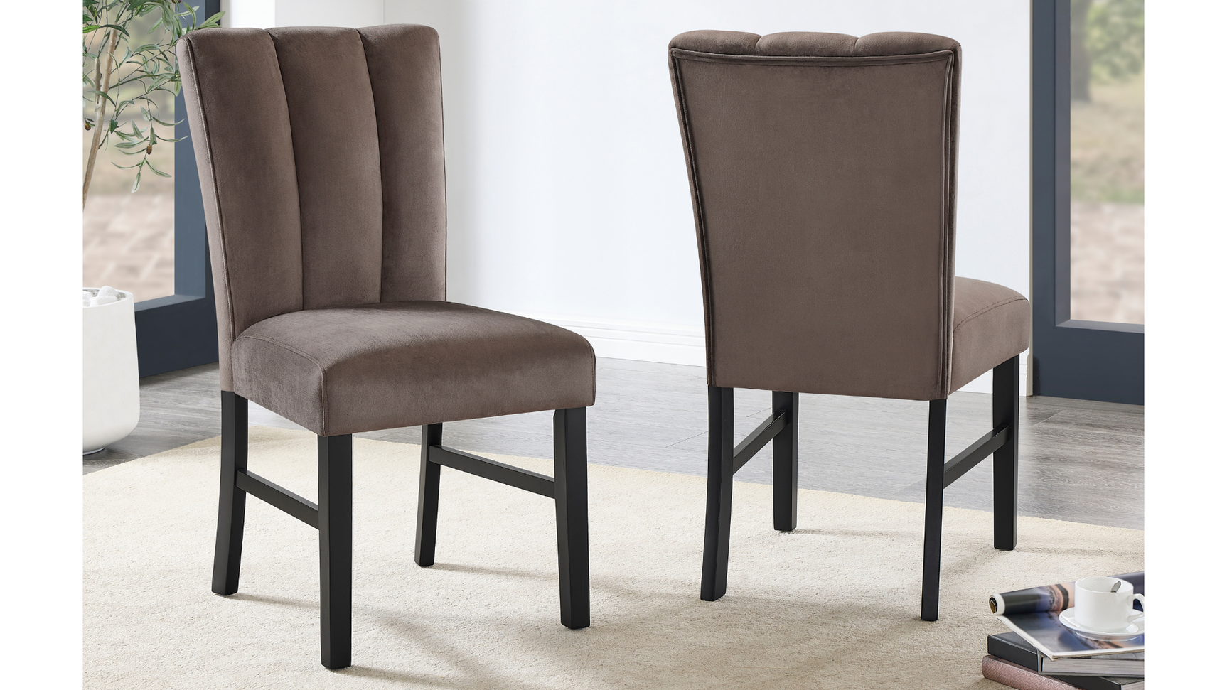 Cosmo Brown Dining Room Set