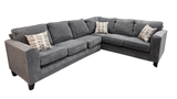 Thea Grey Fabric Sectional