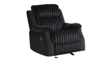 Willow Black 3-Piece Reclining Set