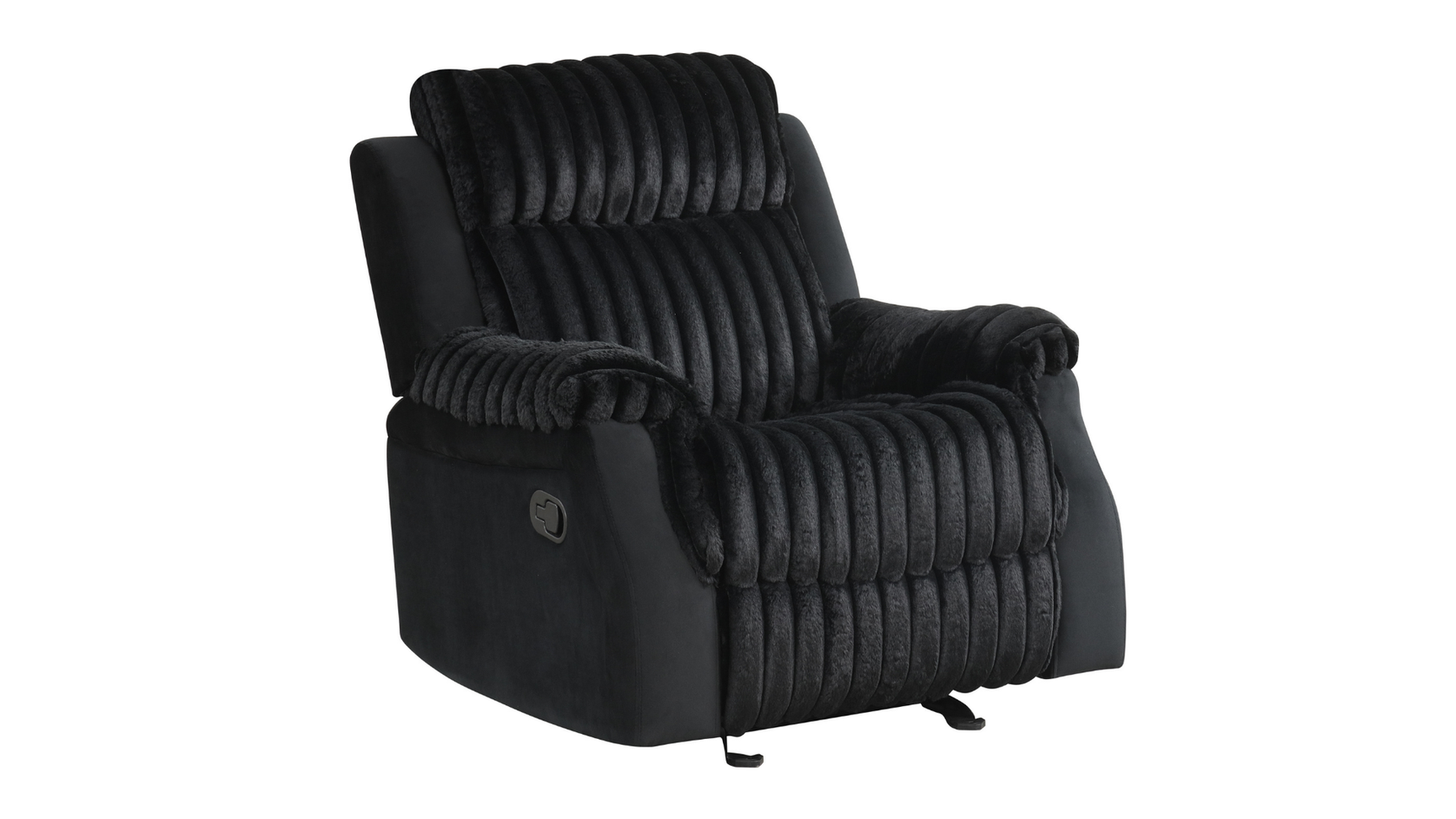 Willow Black 3-Piece Reclining Set