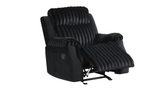 Willow Black 3-Piece Reclining Set