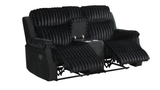 Willow Black 3-Piece Reclining Set