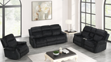 Willow Black 3-Piece Reclining Set