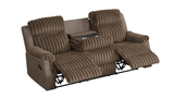Willow Brown 3-Piece Reclining Set