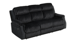 Willow Black 3-Piece Reclining Set