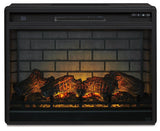 Entertainment Accessories Black Electric Infrared Fireplace Insert - Ella Furniture