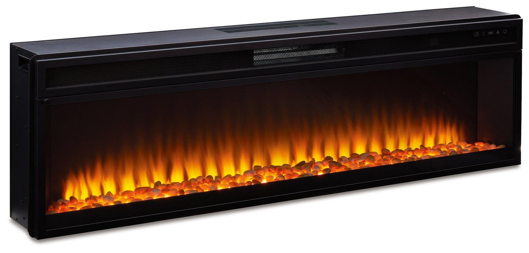 Entertainment Accessories Black Electric Fireplace Insert W100-22 - Ella Furniture