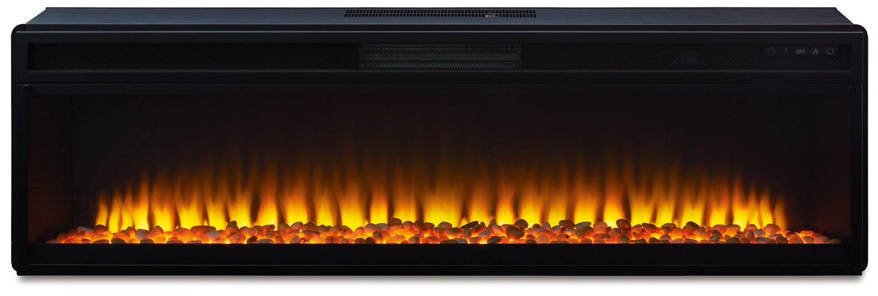 Entertainment Accessories Black Electric Fireplace Insert W100-22 - Ella Furniture