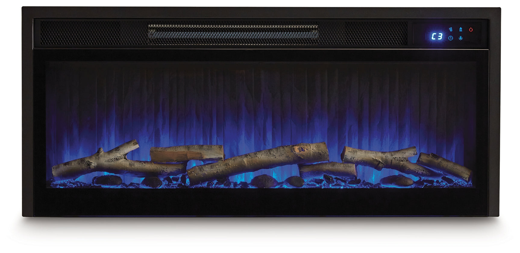 Signature Design by Ashley Black Electric Fireplace Insert