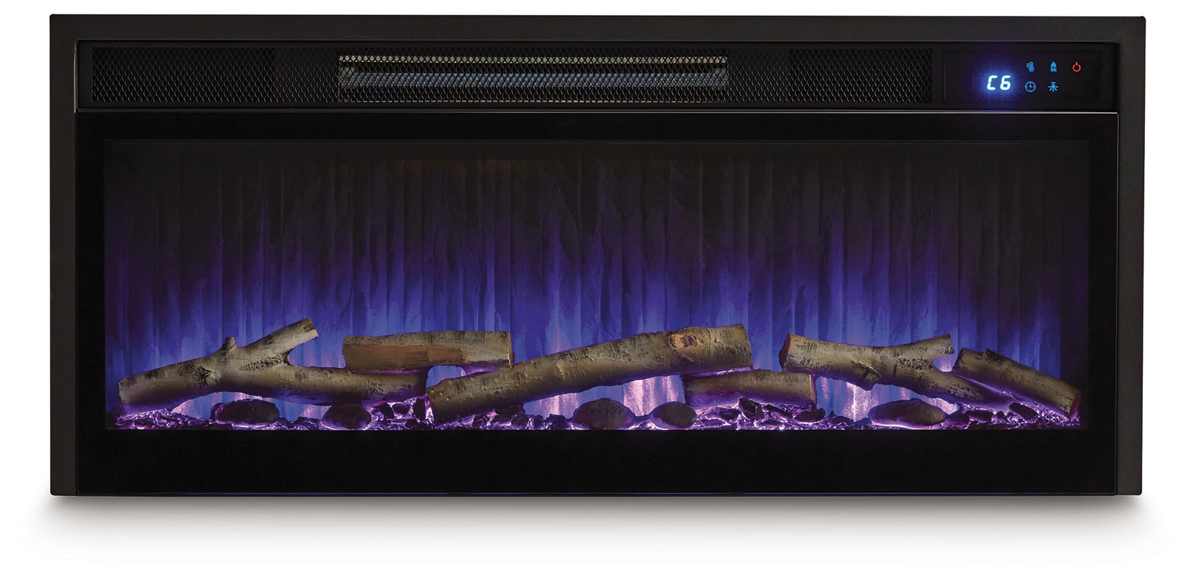 Signature Design by Ashley Black Electric Fireplace Insert