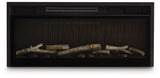 Signature Design by Ashley Black Electric Fireplace Insert