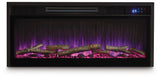 Signature Design by Ashley Black Electric Fireplace Insert