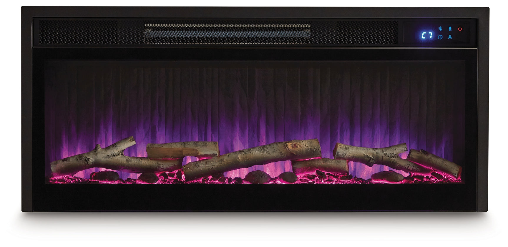 Signature Design by Ashley Black Electric Fireplace Insert