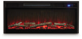 Signature Design by Ashley Black Electric Fireplace Insert