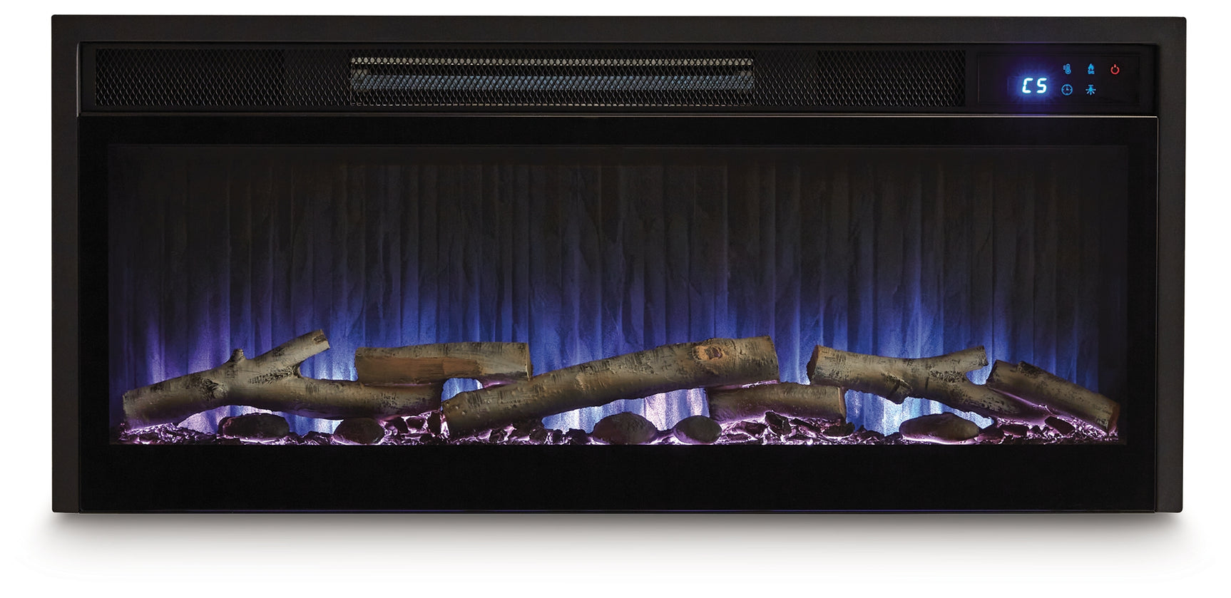Signature Design by Ashley Black Electric Fireplace Insert