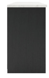 Cadmori Black/White 63" TV Stand view 9