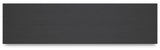 Cayberry Black 60" Tv Stand With Electric Fireplace