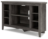 Arlenbry Gray Corner Tv Stand