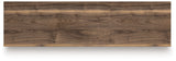 Zadilyn Brown 72" TV Stand with Electric Fireplace