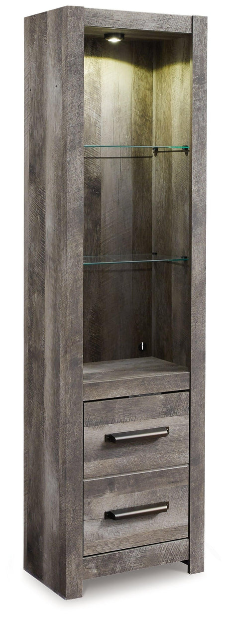Wynnlow Gray 4-Piece Entertainment Center With Electric Fireplace - Ella Furniture