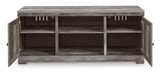 Wynnlow Gray 63" Tv Stand With Electric Fireplace - Ella Furniture