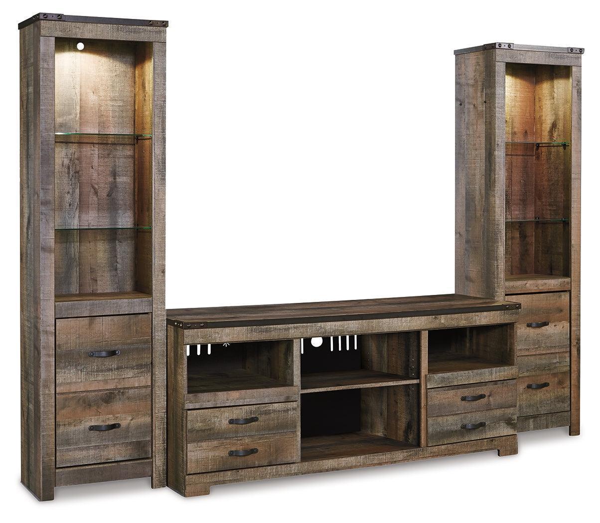 Trinell Brown 3-Piece Entertainment Center by Ashley
