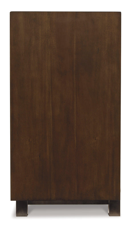 Starmore Brown 70" Tv Stand With Electric Fireplace W633W5 - Ella Furniture