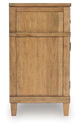 Sharlance Light Brown 81" TV Stand