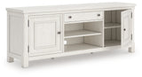 Robbinsdale Antique White 72" TV Stand