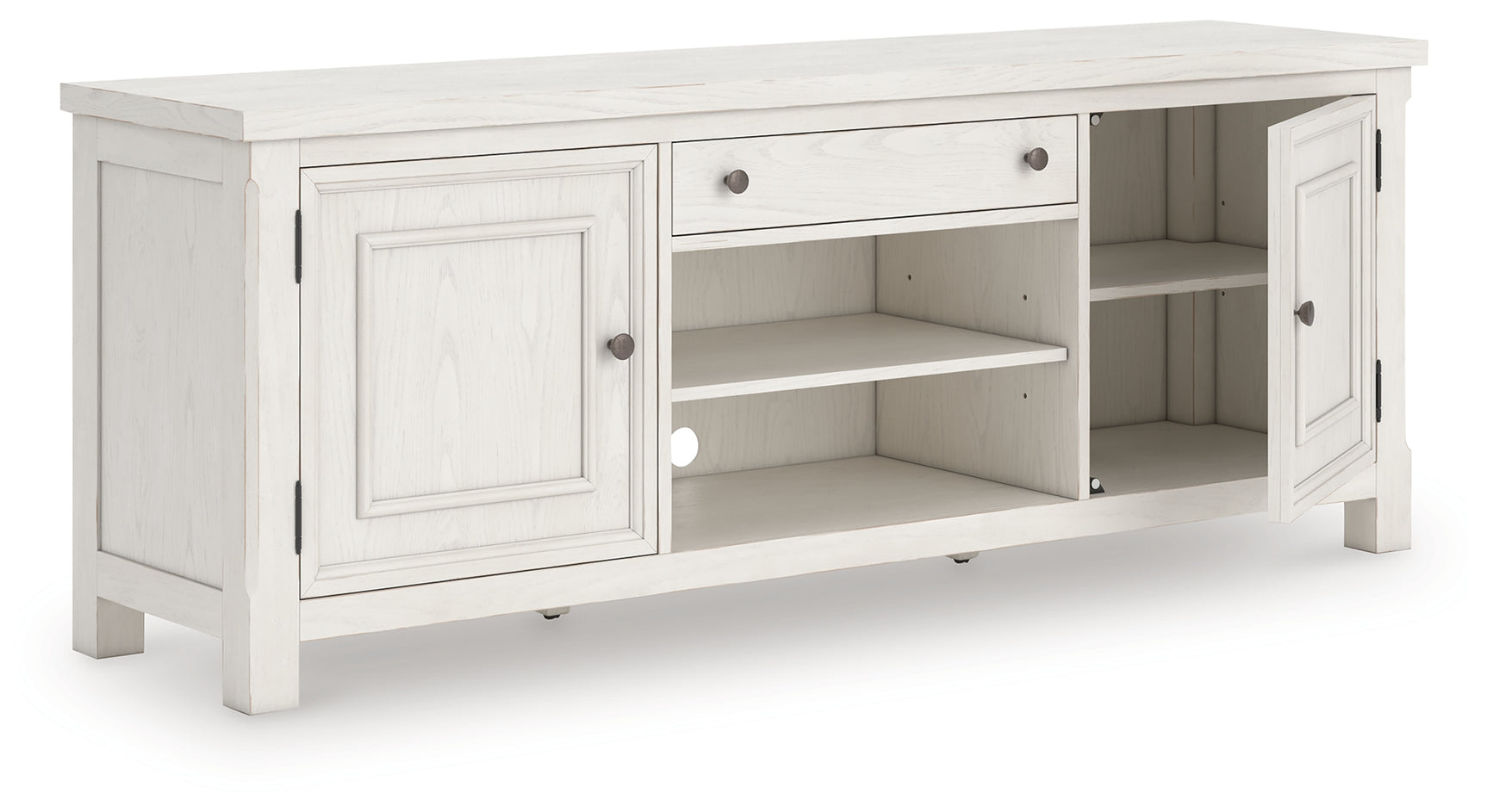 Robbinsdale Antique White 72" TV Stand