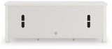 Robbinsdale Antique White 72" TV Stand