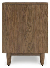 Roanhowe Brown 85" TV Stand