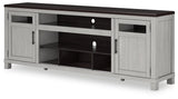 Darborn Gray/brown 88" Tv Stand - Ella Furniture