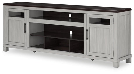 Darborn Gray/brown 88" Tv Stand - Ella Furniture