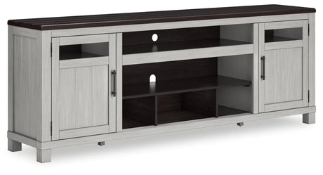 Darborn Gray/brown 88" Tv Stand - Ella Furniture