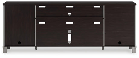 Darborn Gray/brown 88" Tv Stand - Ella Furniture