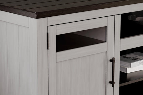 Darborn Gray/brown 88" Tv Stand - Ella Furniture