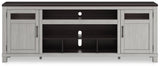 Darborn Gray/brown 88" Tv Stand - Ella Furniture