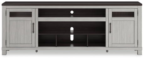 Darborn Gray/brown 88" Tv Stand - Ella Furniture