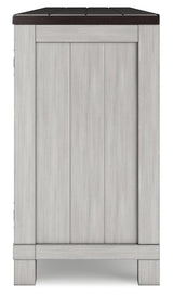 Darborn Gray/brown 88" Tv Stand - Ella Furniture