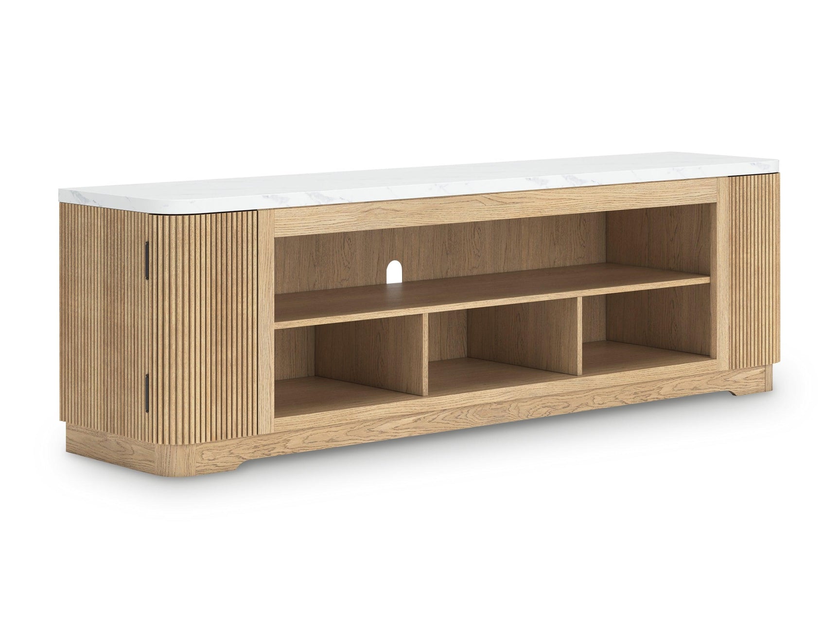 Camdill Light Brown 80" TV Stand